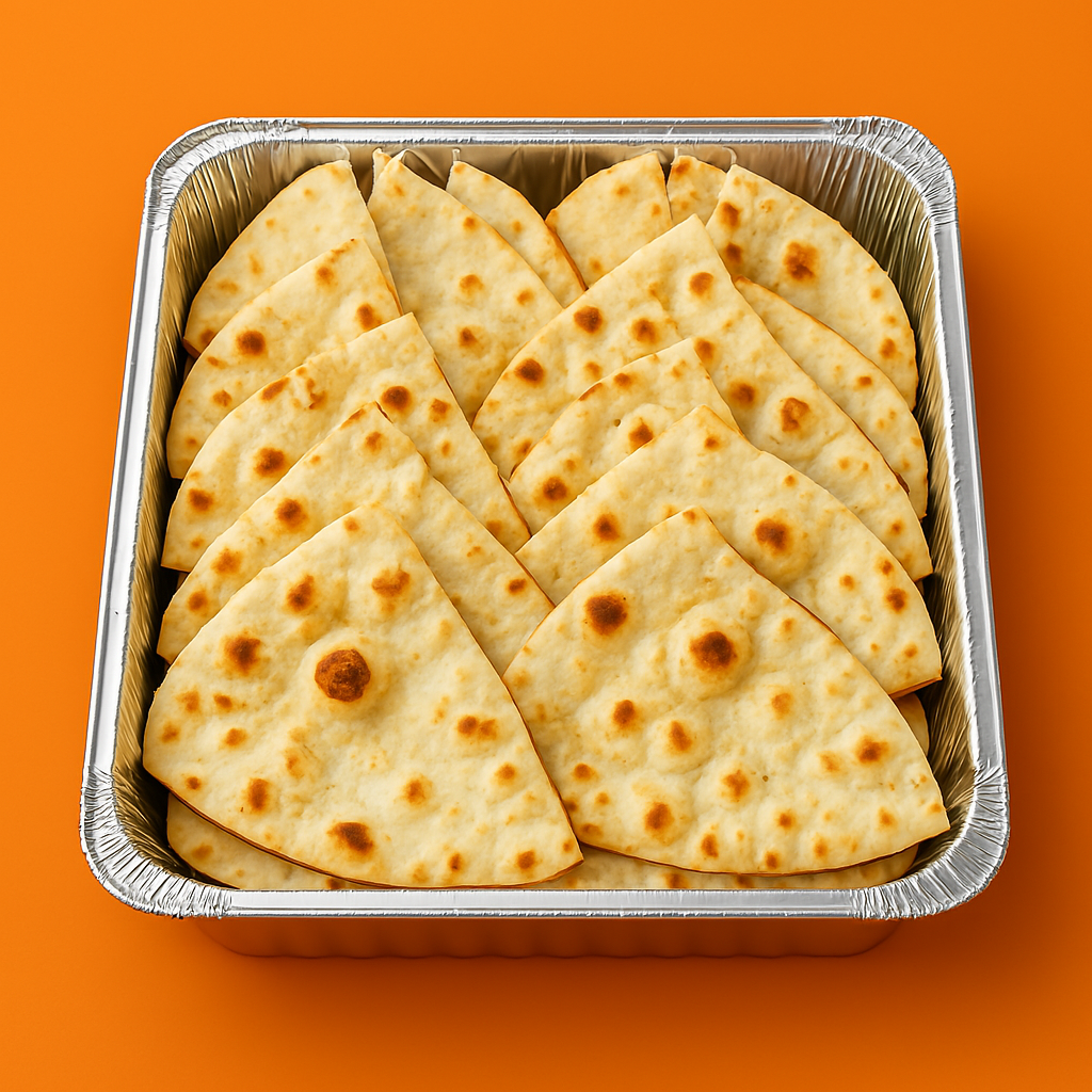 Plain Naans Tray